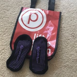 Pure barre sticky socks